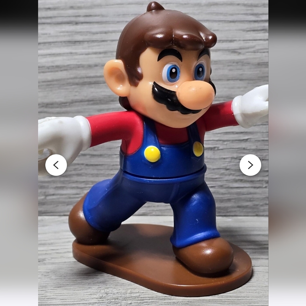 McDonald's Happy Meal toy featuring Mario from the Super Mario Bros. franchise.